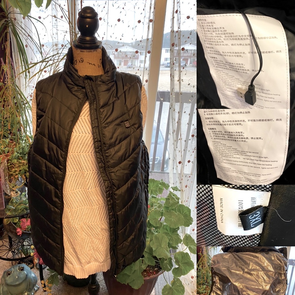 Heated vest